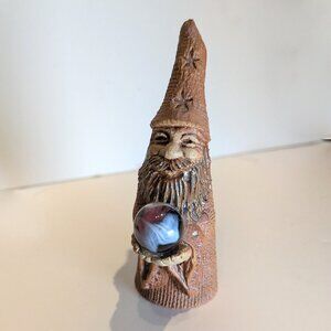 Windridge pottery Wizard with crystal ball